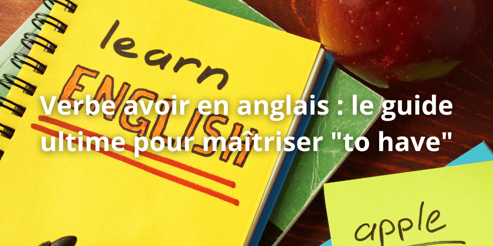 Verbe avoir anglais
