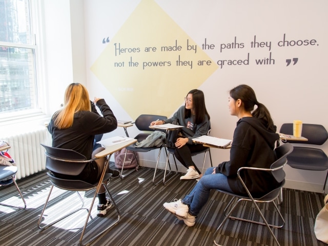 salle de cours new york