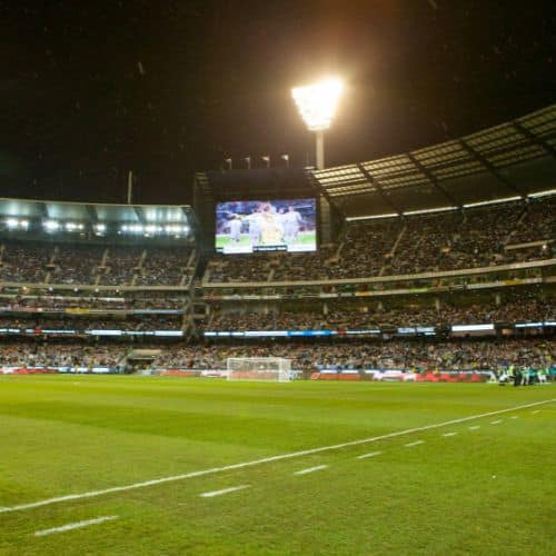 Assister &agrave; un match de football