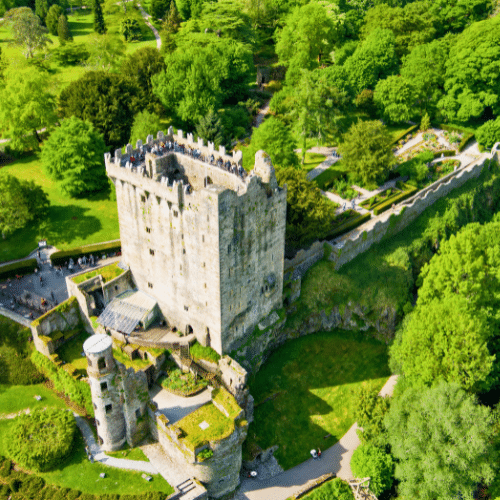 Blarney castle & ses jardins