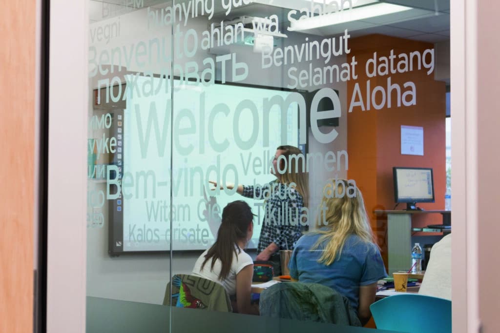 Ec los angeles classroom sign