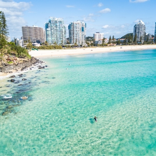 Les plages de la Gold Coast