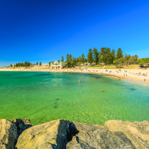 Plages de perth